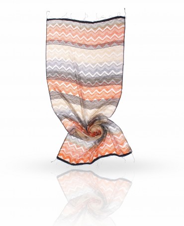 Палантин Женский SW-ZIGZAG/GR.OR